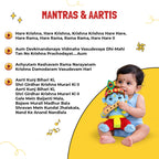 Mantra Chanting Baby Krishna (Medium -28 cm)