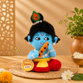 Mantra Chanting Baby Krishna (Small-22 cm)